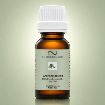 Omessence Clary Sage French Pure Essential Oil 15ml