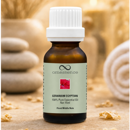 Omessence Geranium Bourbon Reunion Pure Essential Oil 15ml